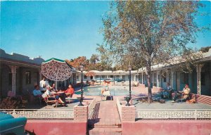 Postcard 1950s Missouri St. Louis Park Plaza Route 66 Swimming Pool MO24-1752