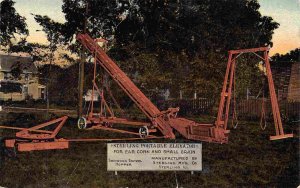 Sterling Portable Elevators Sterling Illinois Manufacture advertising postcard