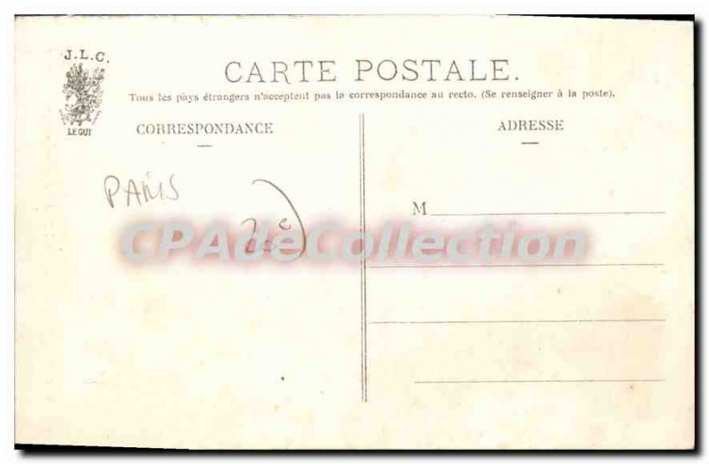 Old Postcard From Paris Mayor XXme District