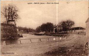 CPA DOLE Port du Canal (446825)