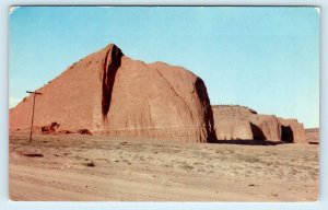 GALLUP, NM  ~ RED ROCKS on KIT CARSON Cave Road c1950s McKinley County  Postcard