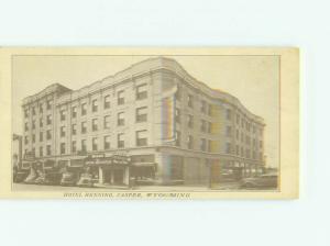 1940's HENNING HOTEL Casper Wyoming WY HQ5125