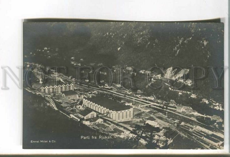 485418 Norway Rjukan Vintage photo postcard