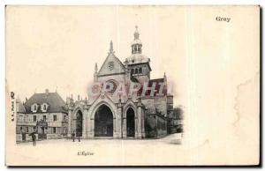 Old Postcard The Gray Church