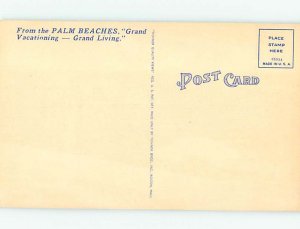 Pre-Chrome GOLF SCENE Palm Beach - West Florida FL AG5907