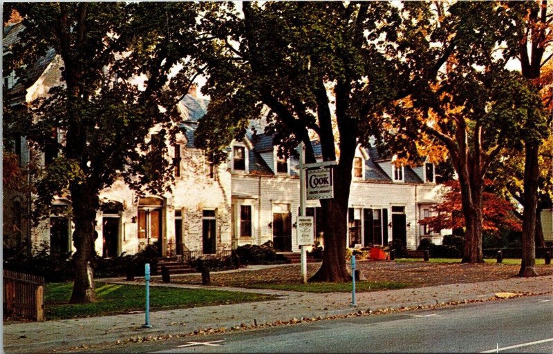 Edmund Cook Company Realtors Nassau St Princeton New Jersey NJ Postcard VTG UNP 