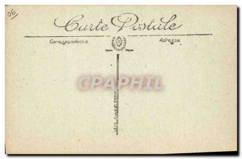 Postcard Old Nice Panorama pris du Chateau