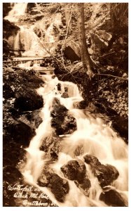 Vermont Brattleboro  Black Mtn. Waterfall  RPC