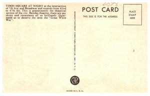 New York City Times Square at Night