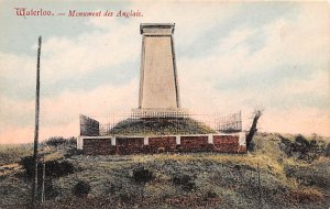 Monument des Anglais Waterloo Belgium Unused 