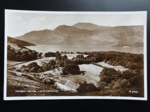 Scotland: Tarbet Hotel, Loch Lomond c1934 RP Postcard