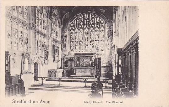 England Stratford-on-Avon Trinity Church The Chancel