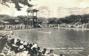 USA Fleishhacker Pool San Francisco Largest warmed pool in the world 03.17