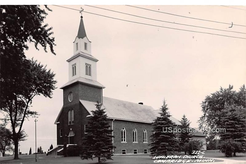 Lutheran Church in Cambridge, Minnesota