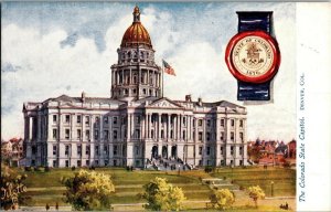 Tucks 2454 Colorado State Capitol Vintage Postcard J41