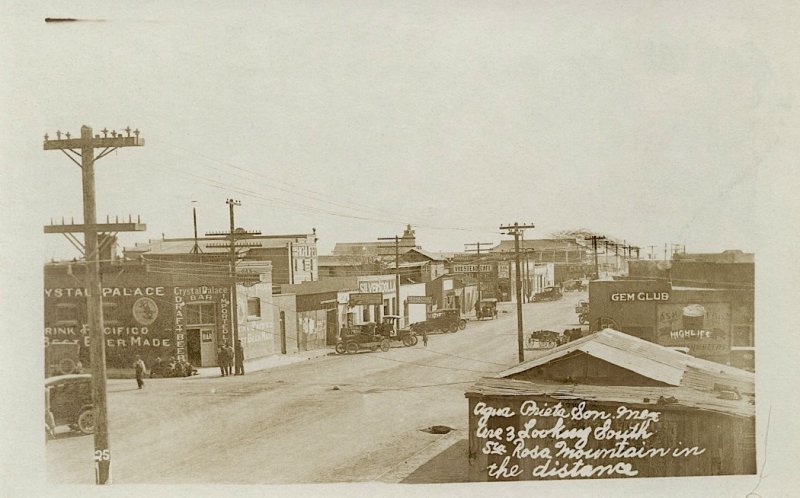 Agua Prieta, Mexico, 3rd Avenue, Prohibition Era