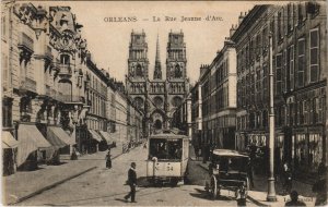 CPA ORLÉANS - La rue jeanne d'arc (155454)