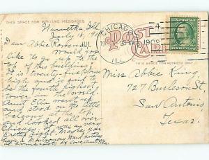 Divided-Back MONTGOMERY WARD BUILDING Chicago Illinois IL ho2460