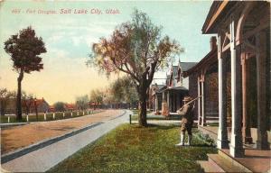 c1910 Printed Postcard; Fort Douglas, Salt Lake City UT, Unposted