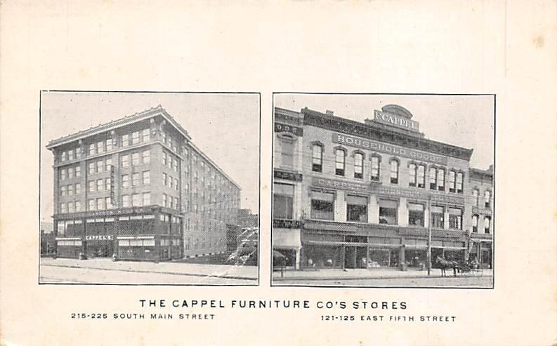 Cappel Furniture Co's Stores Dayton, Ohio OH