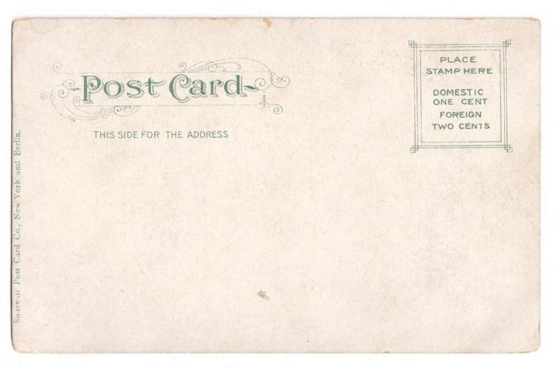 Red Man's Fact Niagara Falls NY UND Maiden Canoe