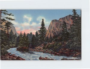 Postcard Foot Of Mt. Baldy, Gallinas Canyon, New Mexico