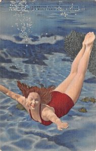 Underwater Silver Springs, Florida, USA Unused 