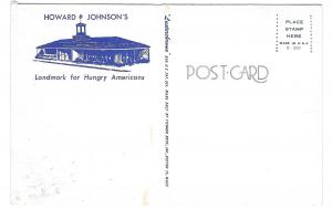 HOJO Howard Johnson Restaurant Iconic Roadside DinerTichnor Vintage Postcard