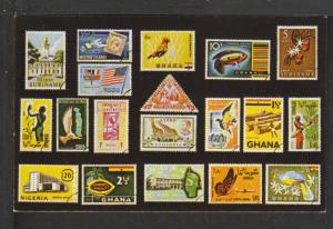Stamps Postcard 