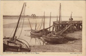 CPA LE CROTOY le Port a marée basse (19200)