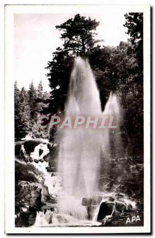 Postcard Modern Saint Ferreol The wreath and waterfalls