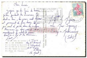 Ile d & # 39Oleron - Phare Old Postcard