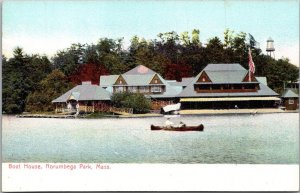 Massachusetts Newtom Norumbega Park Boat House