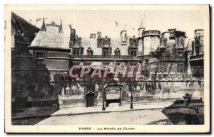 Postcard Old Paris Le Musee de Cluny