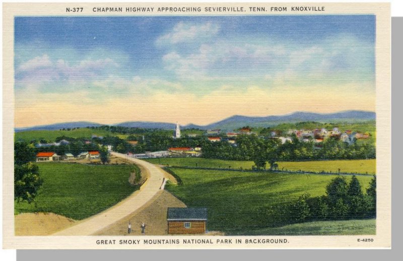 Sevierville/Knoxville, Tennessee/TN Postcard, Highway, Near Mint!
