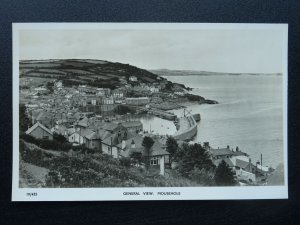 Cornwall MOUSEHOLE General View - Old RP Postcard by Overland Views 19/435