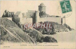 Old Postcard Plevenon Fort La Latte built on a peninsula granitic