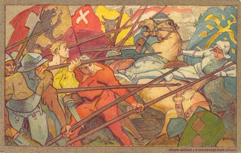 Switzerland - Bundesfeier - Artist Signed 1911 - 04.05