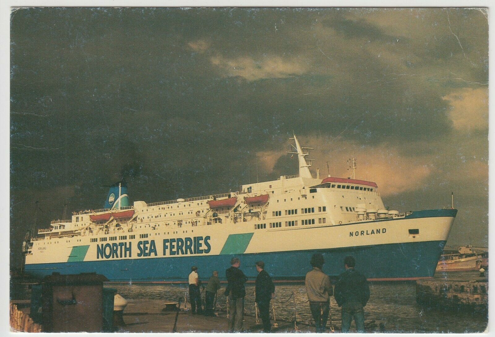 Shipping; North Sea Ferries MV "Norland" In New Livery PPC, Unused, c