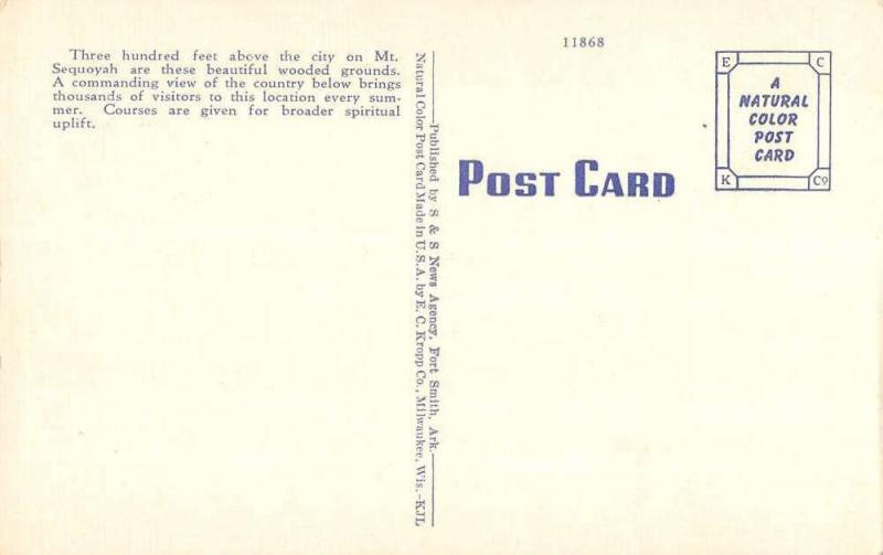 Fayetteville Arkansas Methodist Assembly Multiview Antique Postcard K35377