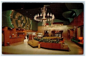 c1960s Lobby Western International Hotels Denver Colorado CO Vintage Postcard 