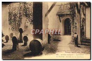 Old Postcard Folklore Museum Basque Bayonne Cloister Entrance to the chapel