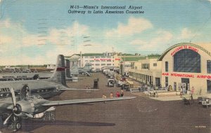 Miami International Airport Postcard Gateway to Latin America