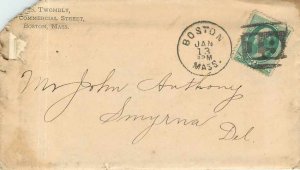 Letter Covers USA 3c Twombly Boston