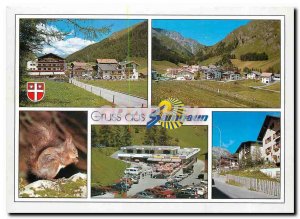 Modern Postcard Gruss aus Samnaun