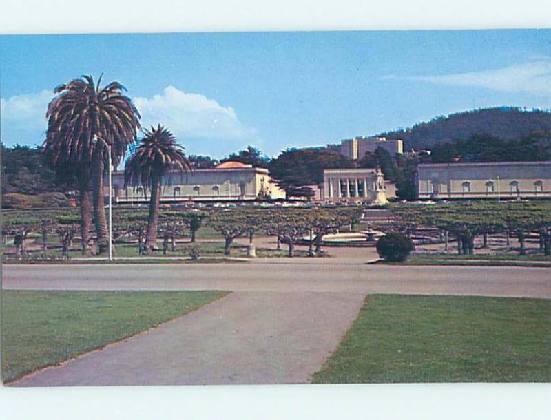 Unused Pre-1980 PARK SCENE San Francisco California CA hk5540