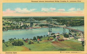 Canada Thousand Islands International Bridge Crossing St. Lawrence River 05.48