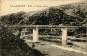 CPA Environs de Roanne - Le Pont de Presle sur la Loire FRANCE (916016)