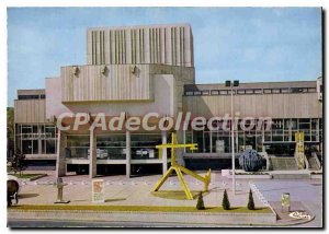 Modern Postcard Chalon sur Saone S and L culture house and its square for Arc...