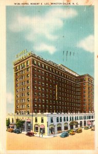 North Carolina Winston Salem Hotel Robert E Lee 1948